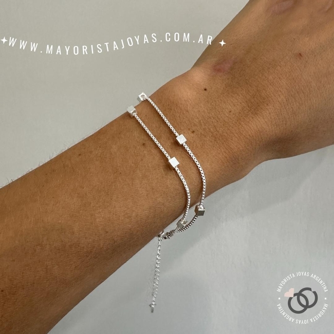 PULSERA PLATA LAMINADA (LPP0047)