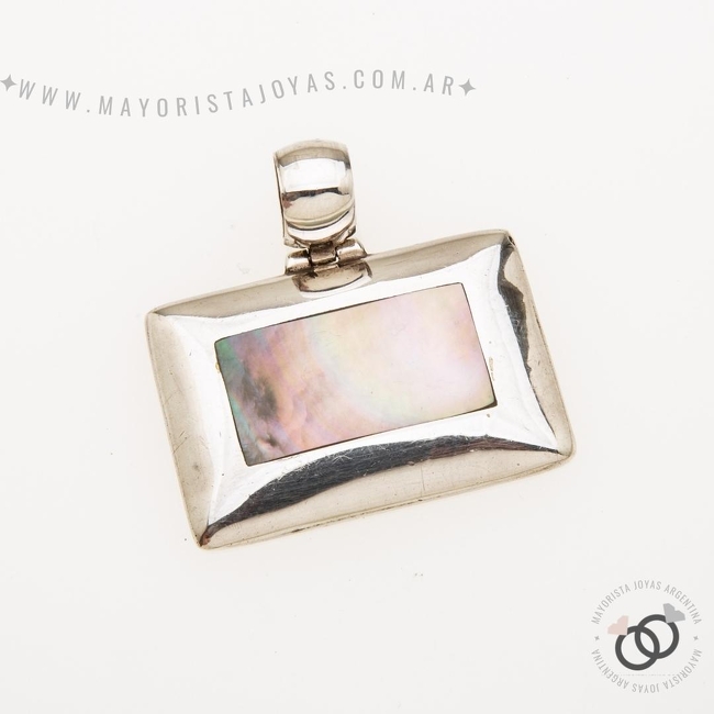 DIJE PLATA Y PIEDRA (PPD173)