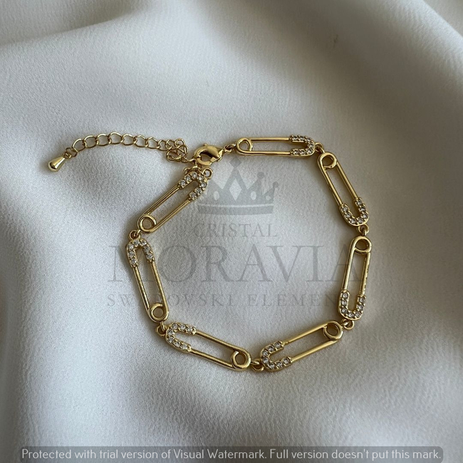 Pulsera con Cristal (MPU0006)