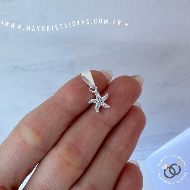 DIJE PLATA Y CUBIC (PDC0151)