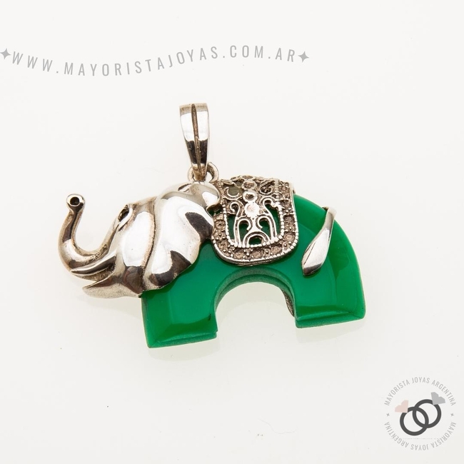 DIJE PLATA Y PIEDRA(PPD198)