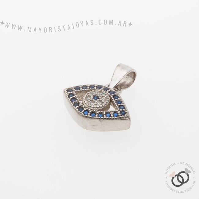 DIJE PLATA Y CUBIC (PDC133)