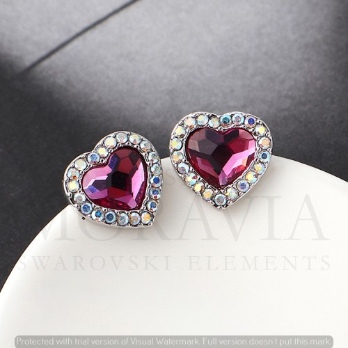 PENDIENTES CON CRISTAL (MPP228RS)