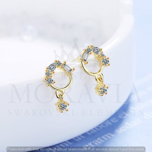 PENDIENTES CON CRISTAL (MPP016D)
