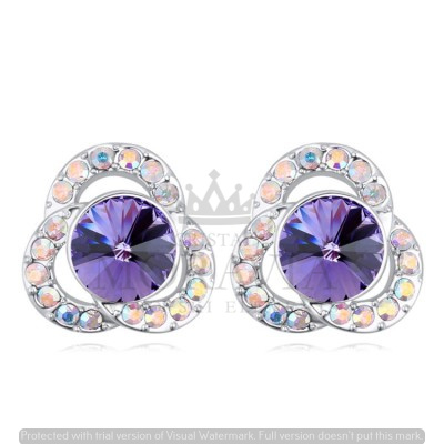 PENDIENTES CON CRISTAL (MPP187V)