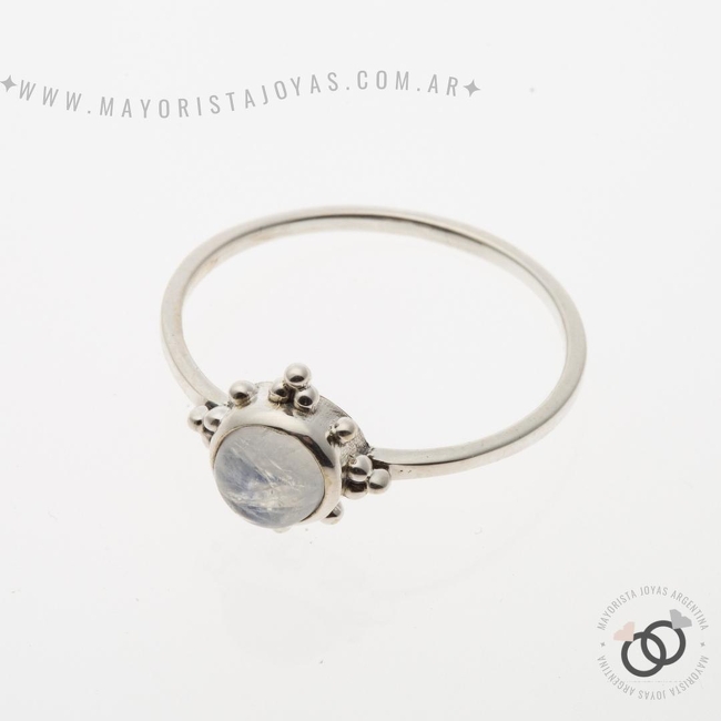 ANILLO PLATA Y PIEDRA (PAP331PL)