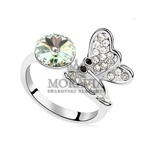 ANILLO CON  CRISTAL (MAN0034)