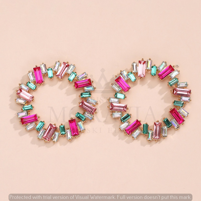 PENDIENTES CON CRISTAL (MPP200R)