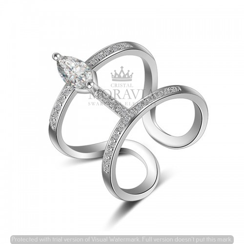 ANILLO CON CRISTAL (6066)