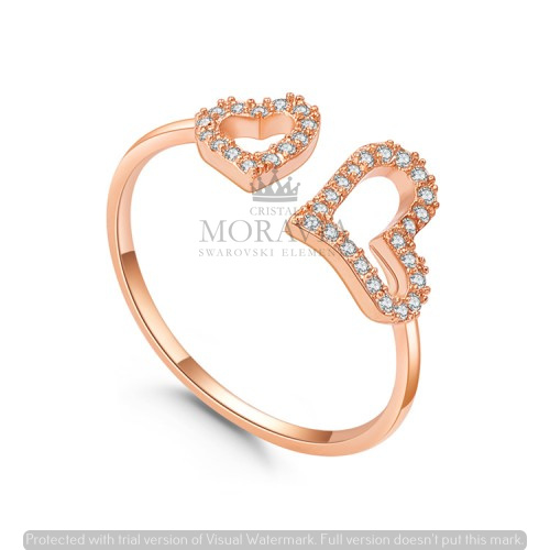 ANILLO CON  CRISTAL (MAN0042R)