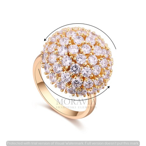 ANILLO CON  CRISTAL (MAN0043D)