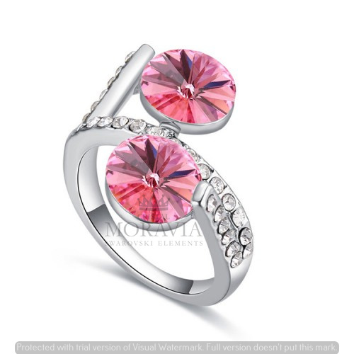 ANILLO CON  CRISTAL (MAN0044R)