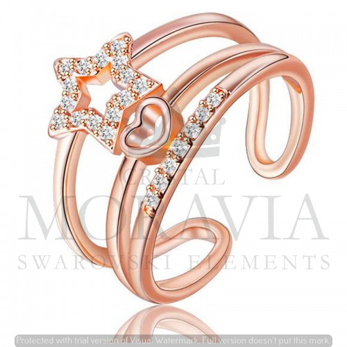 ANILLO CON  CRISTAL (MAN0002R)