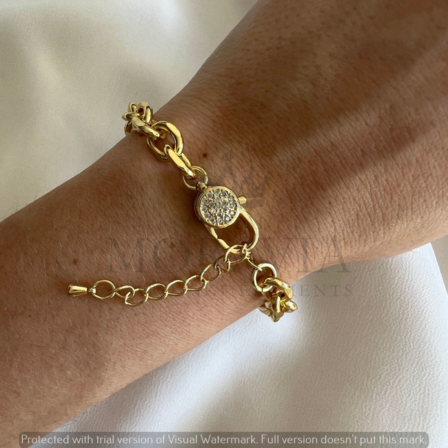 Pulsera con Cristal (MPU0004)