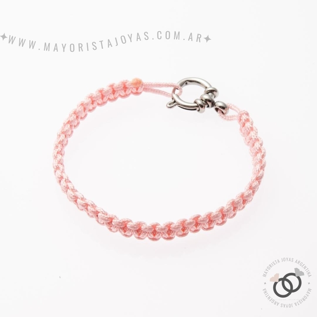 PULSERA ACERO ELASTIZADA (BAE019)