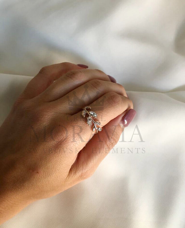 Anillo con Cristal (6114)