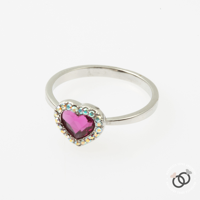 ANILLO CON  CRISTAL (MAN0012F)
