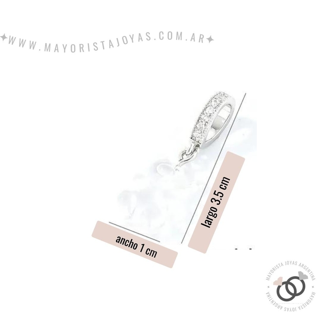 DIJE ACERO PIEDRA (DAP0315)