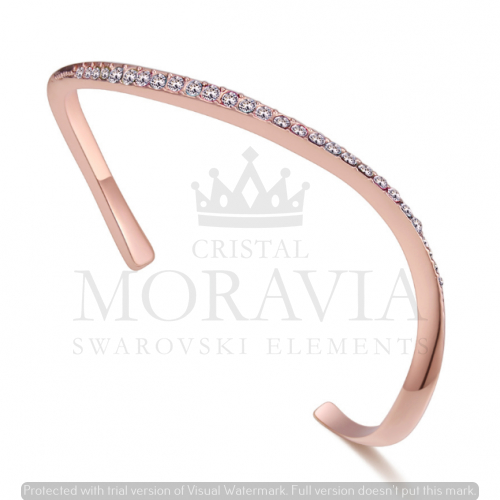 PULSERA CON CRISTAL (6138 rb)