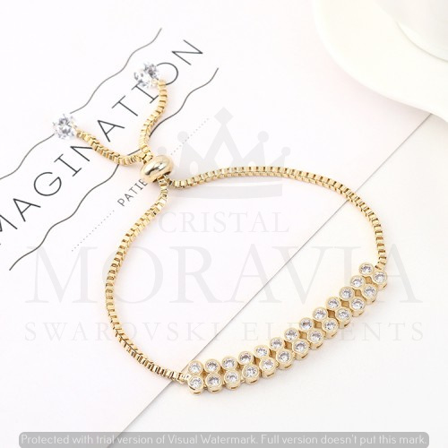 PULSERA CON CRISTAL (MPU0078D)