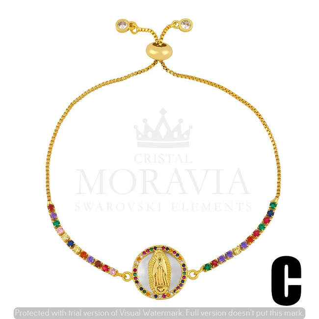 PULSERA CON CRISTAL (MPU086)