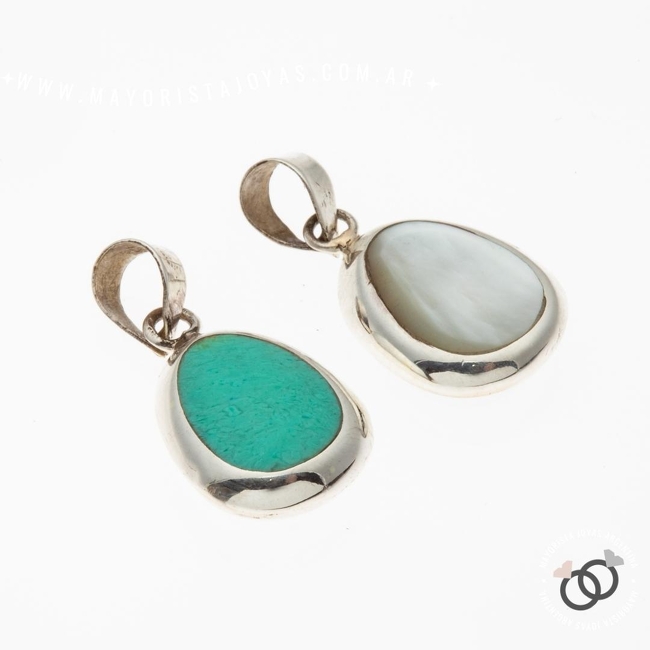 DIJE PLATA Y PIEDRA (PPD230TC)