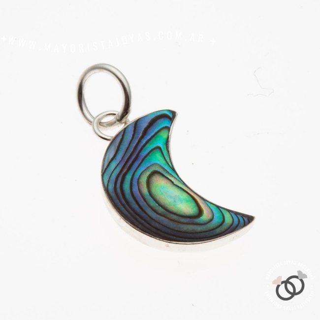 DIJE PLATA Y PIEDRA (PPD232H)