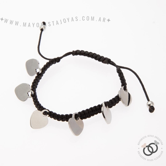 PULSERA ACERO ELASTIZADA (BAE014)