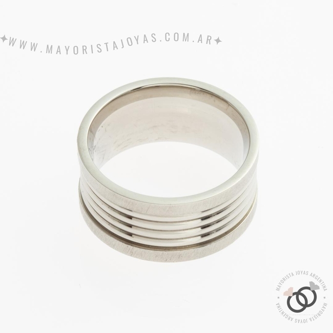 ANILLO ACERO LISO (AAL074)