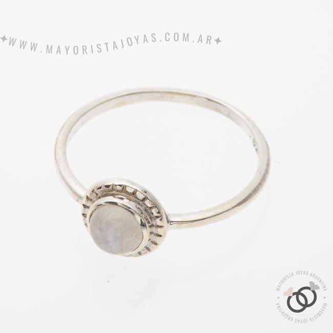 ANILLO PLATA Y PIEDRA (PAP322PL)