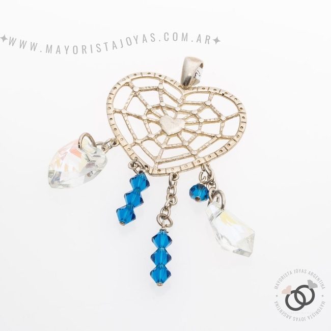 DIJE PLATA Y CUBIC (PDC142)