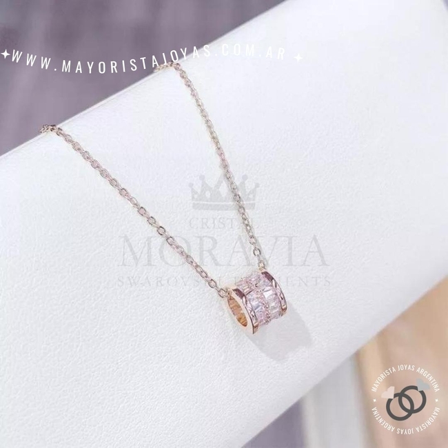 Colgante con Cristal (MCO040R)