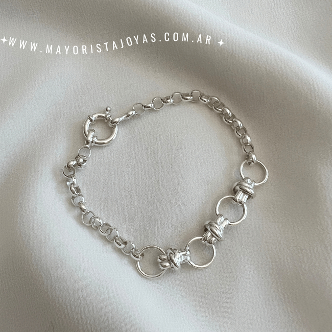 PULSERA PLATA LISA (PBL0128)