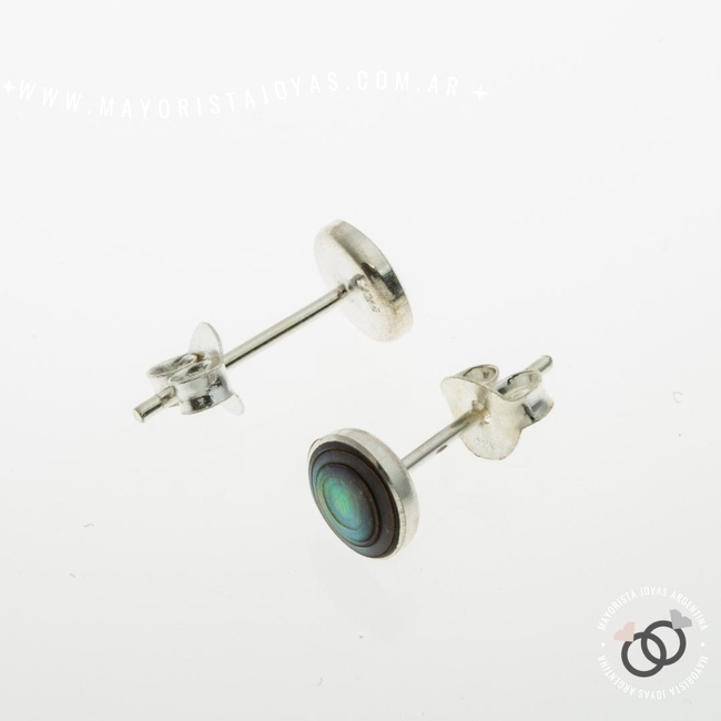 AROS DE PLATA Y PIEDRAS (PPN0163)