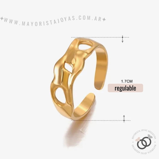 ANILLO ACERO LISO (AAL0133D)