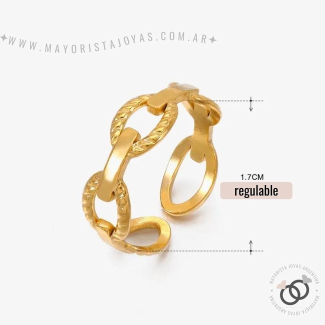 ANILLO ACERO LISO (AAL0132D)