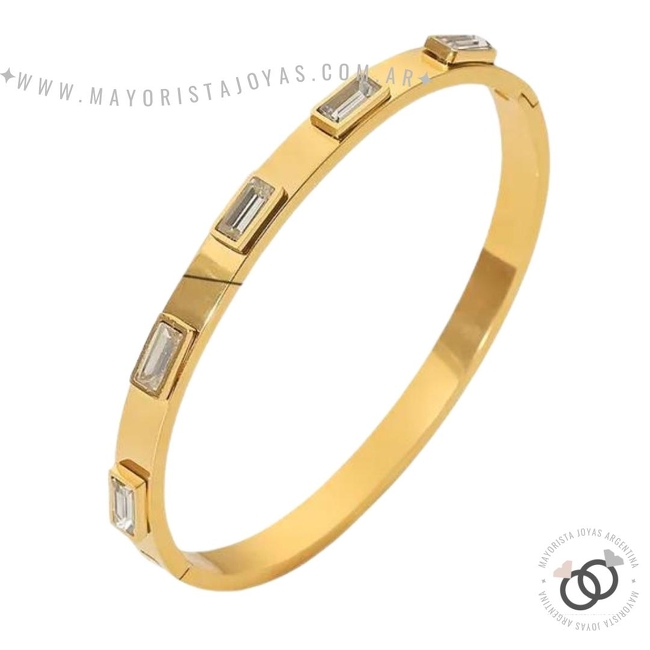 PULSERA DE ACERO RIGIDA (BAR0059)