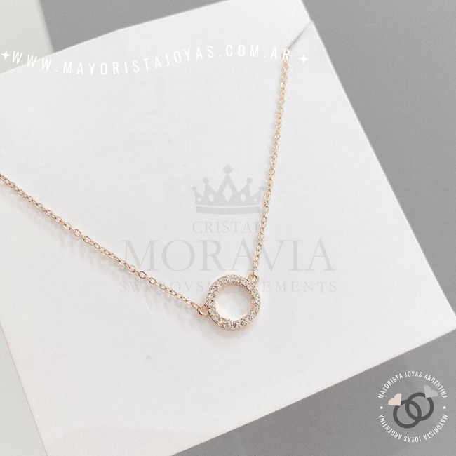 Colgante con Cristal (MCO004R)