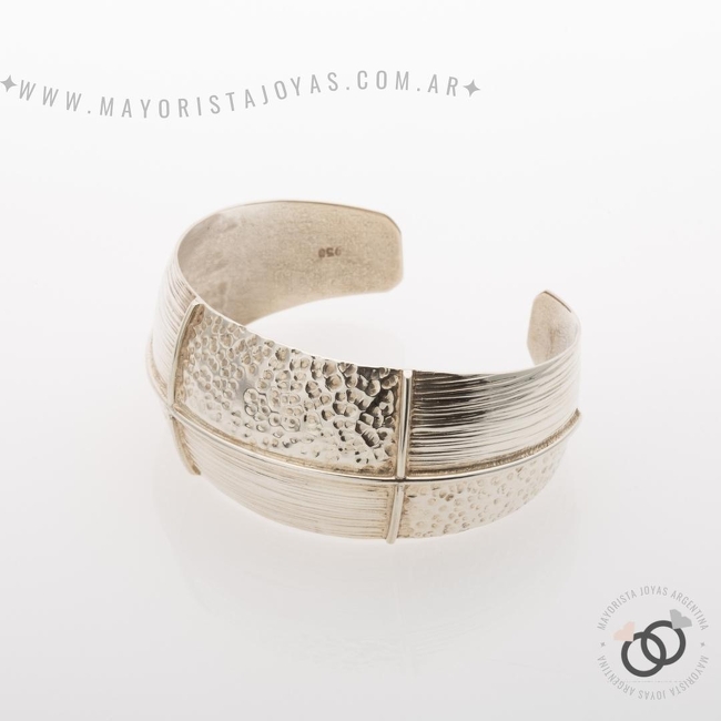 PULSERA PLATA RIGIDA (PBR059)