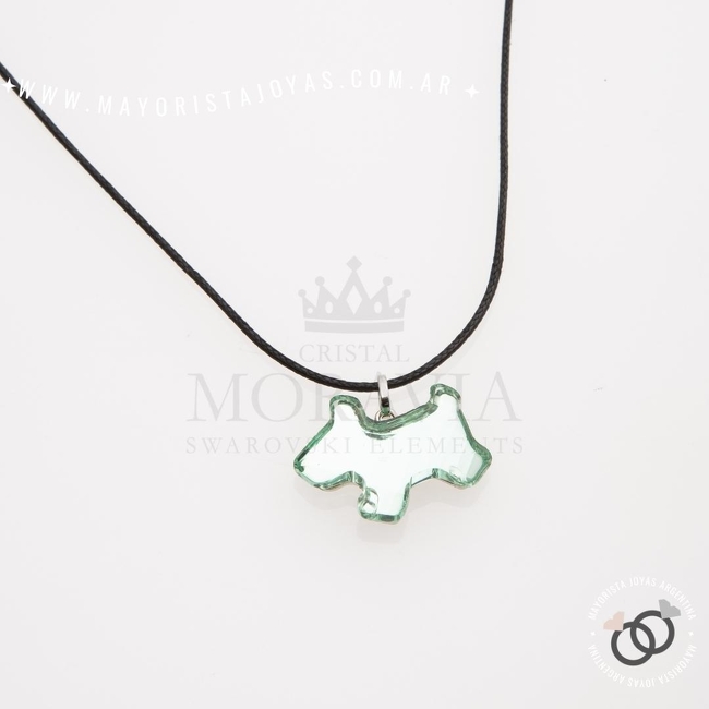 Colgante con Cristal (MCO199) PLATA 925