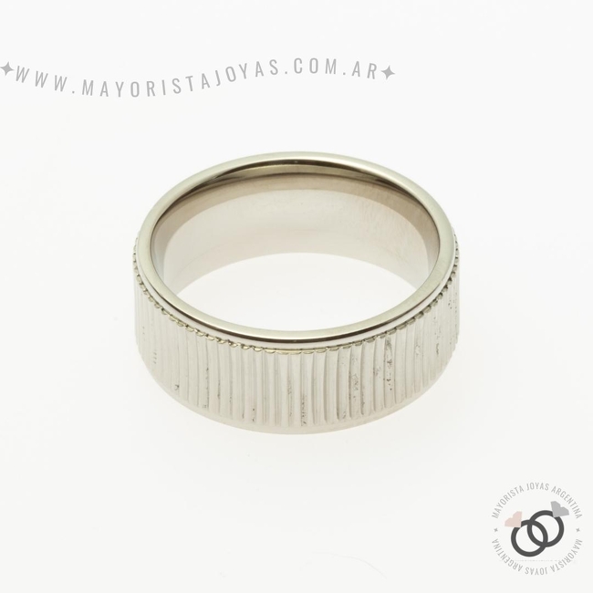 ANILLO ACERO LISO (AAL042)