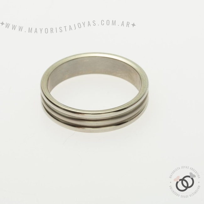 ANILLO ACERO LISO (AAL045)