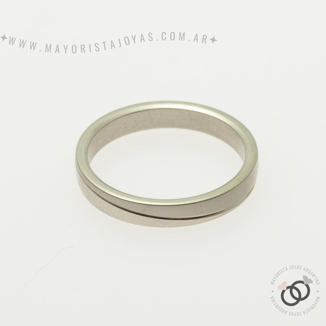 ANILLO ACERO LISO (AAL049)