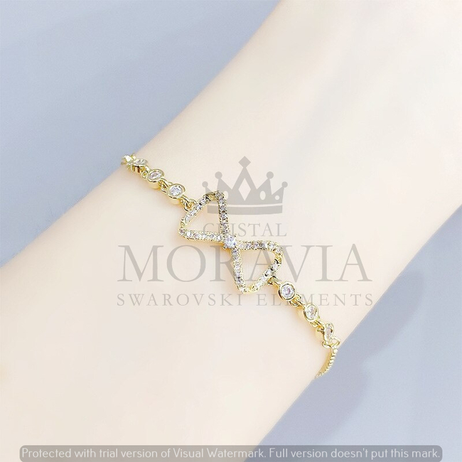 PULSERA CON CRISTAL (MPU0082D)