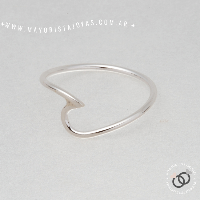 ANILLO PLATA LISA (PAL199)