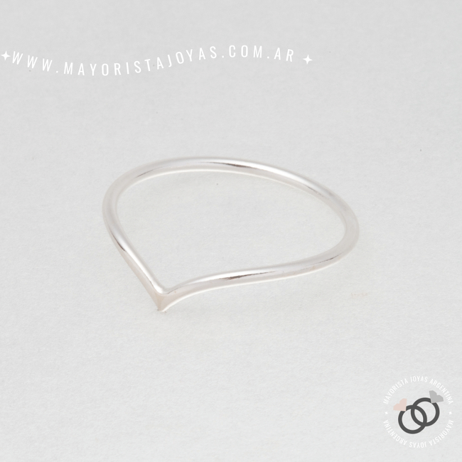 ANILLO PLATA LISA (PAL207)