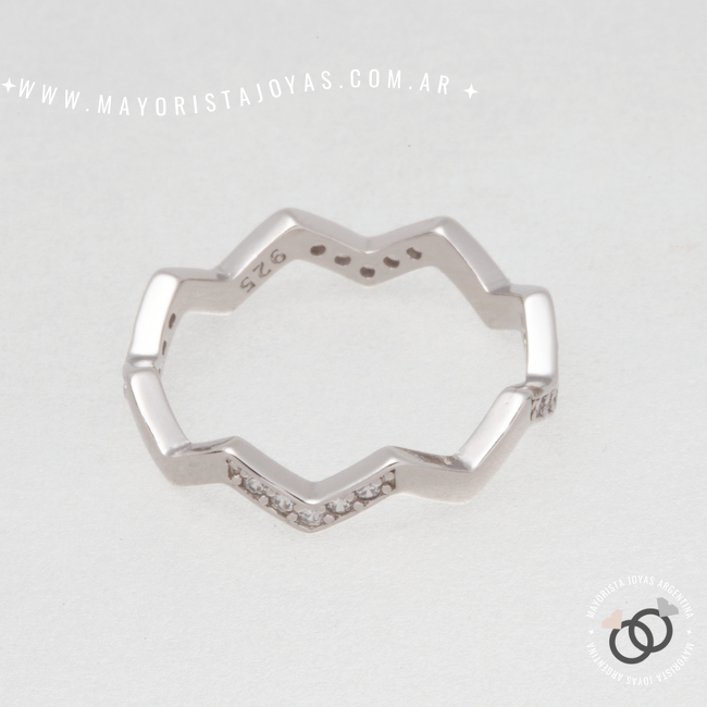 ANILLO PLATA Y CUBIC (PAC0079)