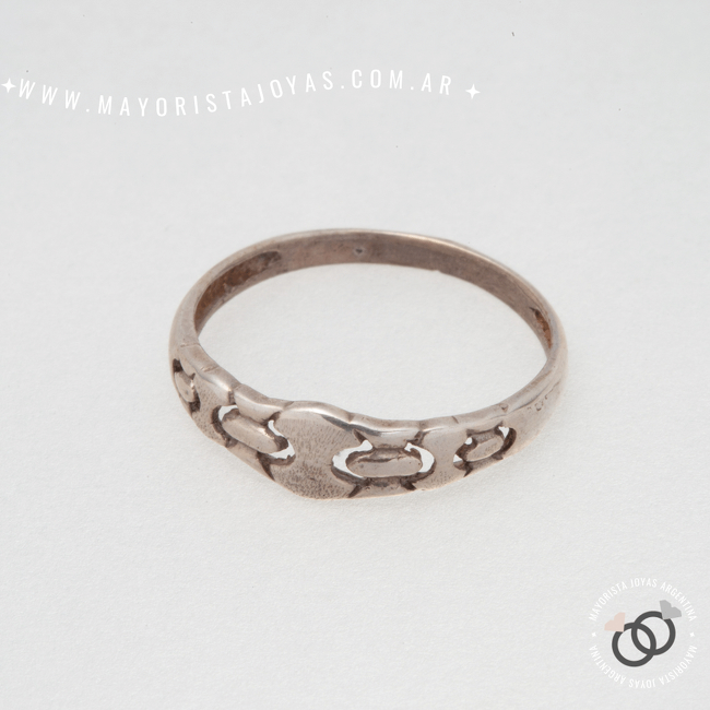 ANILLO PLATA LISA (PAL226)