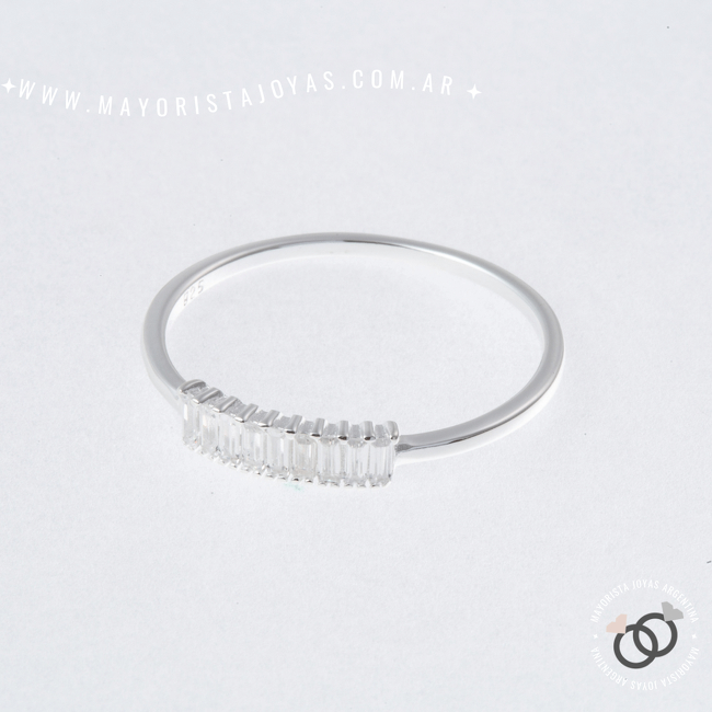 ANILLO PLATA Y CUBIC (PAC0051)