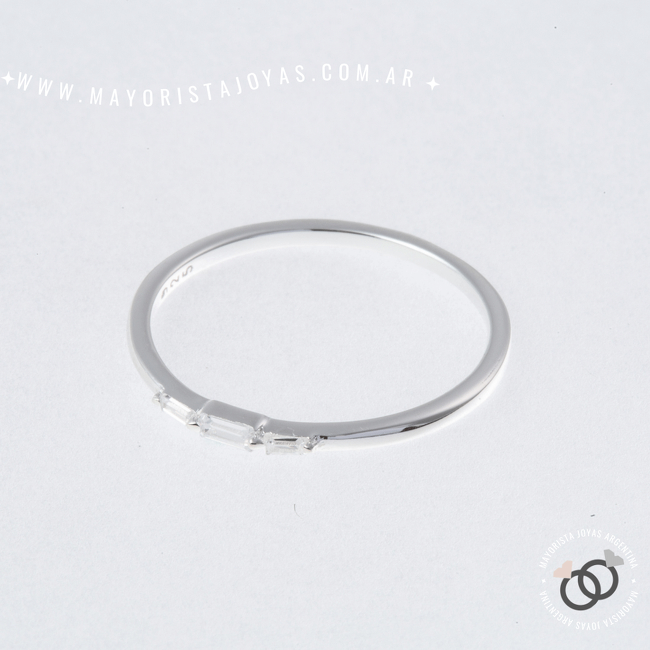 ANILLO PLATA Y CUBIC (PAC0055)